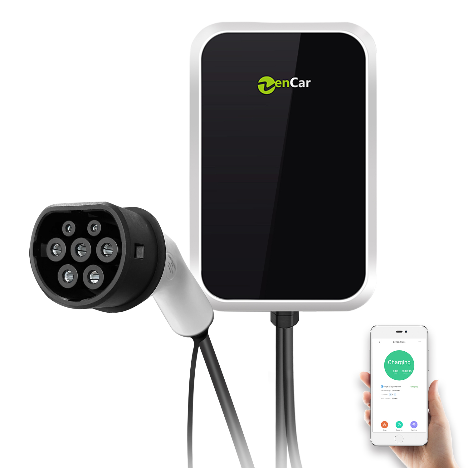 7kW 11kW AC 전기차 충전소 타입 2 스마트 월 - 22Kw Wallbox Type 2 Ocpp Rfid 리뷰 및 가격