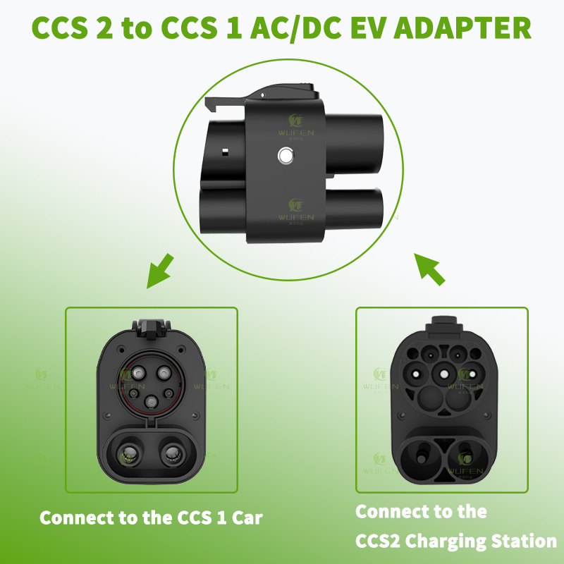 WUFEN AC 및 DC CCS2 to CCS1 DC  - Ccs2 To Ccs1 Fast Charge Adapter 250Kw 리뷰 및 가격