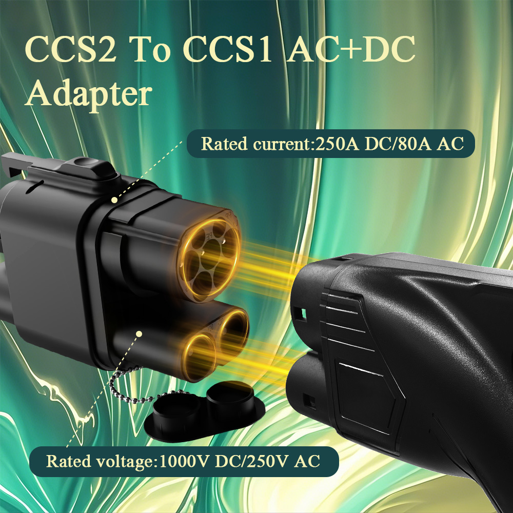 콜랑키 250KW DC+AC CCS2 충전기에서 CCS - Ccs2 To Ccs1 Fast Charge Adapter 250Kw 리뷰 및 가격