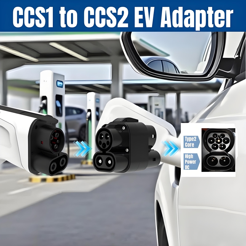 EV 충전 어댑터 250A 250KW 다양한 모델 사용 - Ccs2 To Ccs1 Fast Charge Adapter 250Kw 리뷰 및 가격