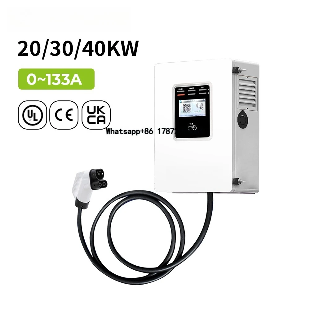 Ocpp 20kw 30kw 40kw CCS GBT 상업 - Dc Fast Charger 30Kw Wallbox Commercial 리뷰 및 가격