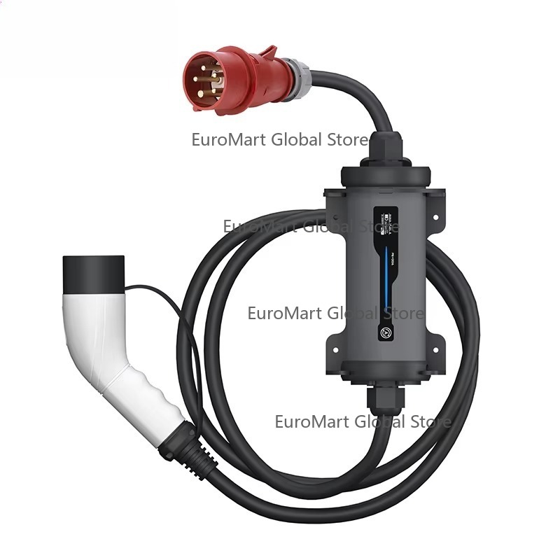 타입 2 레드 CEE 플러그 전기차 EV 충전 레벨 2 - Portable Ev Charger 32A Type 2 Cee Plug 리뷰 및 가격