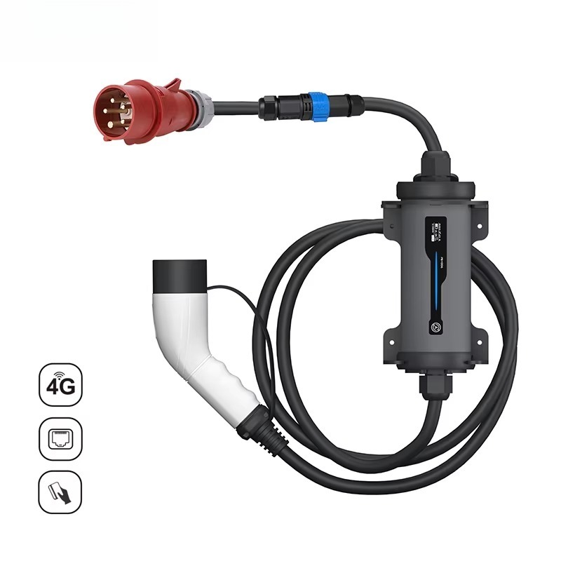 타입 2 레드 CEE 플러그 전기차 EV 충전 레벨 2 - Portable Ev Charger 32A Type 2 Cee Plug 리뷰 및 가격