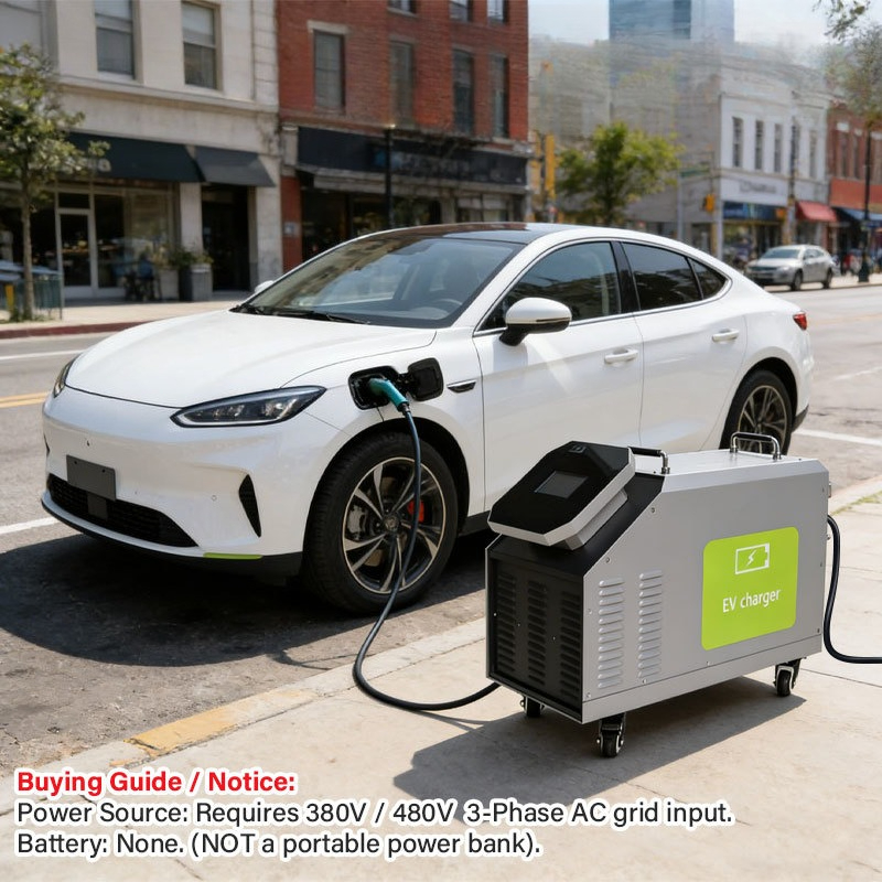480V 3상 AC 전원 입력 7kW 20kW 30kW - Portable Dc Fast Charger 20Kw Ccs2 리뷰 및 가격