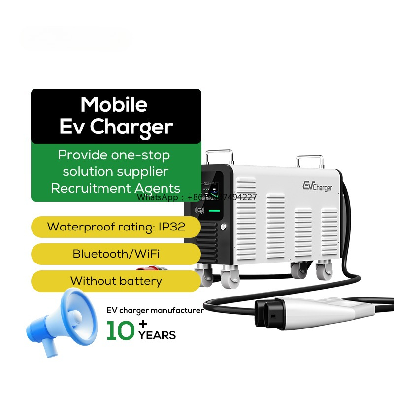 CCS2 20kW 휴대용 전기차 충전소 가정용 이동식  - Portable Dc Fast Charger 20Kw Ccs2 리뷰 및 가격