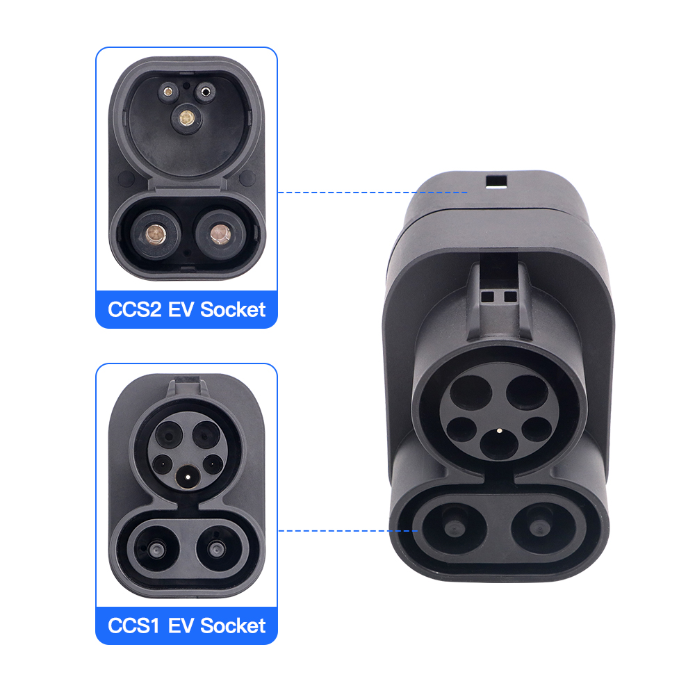 CCS1 - CCS2 EV 충전기 어댑터 250A EV - Ccs2 To Ccs1 Fast Charge Adapter 250Kw 리뷰 및 가격